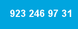 923 246 97 31 923 246 97 31